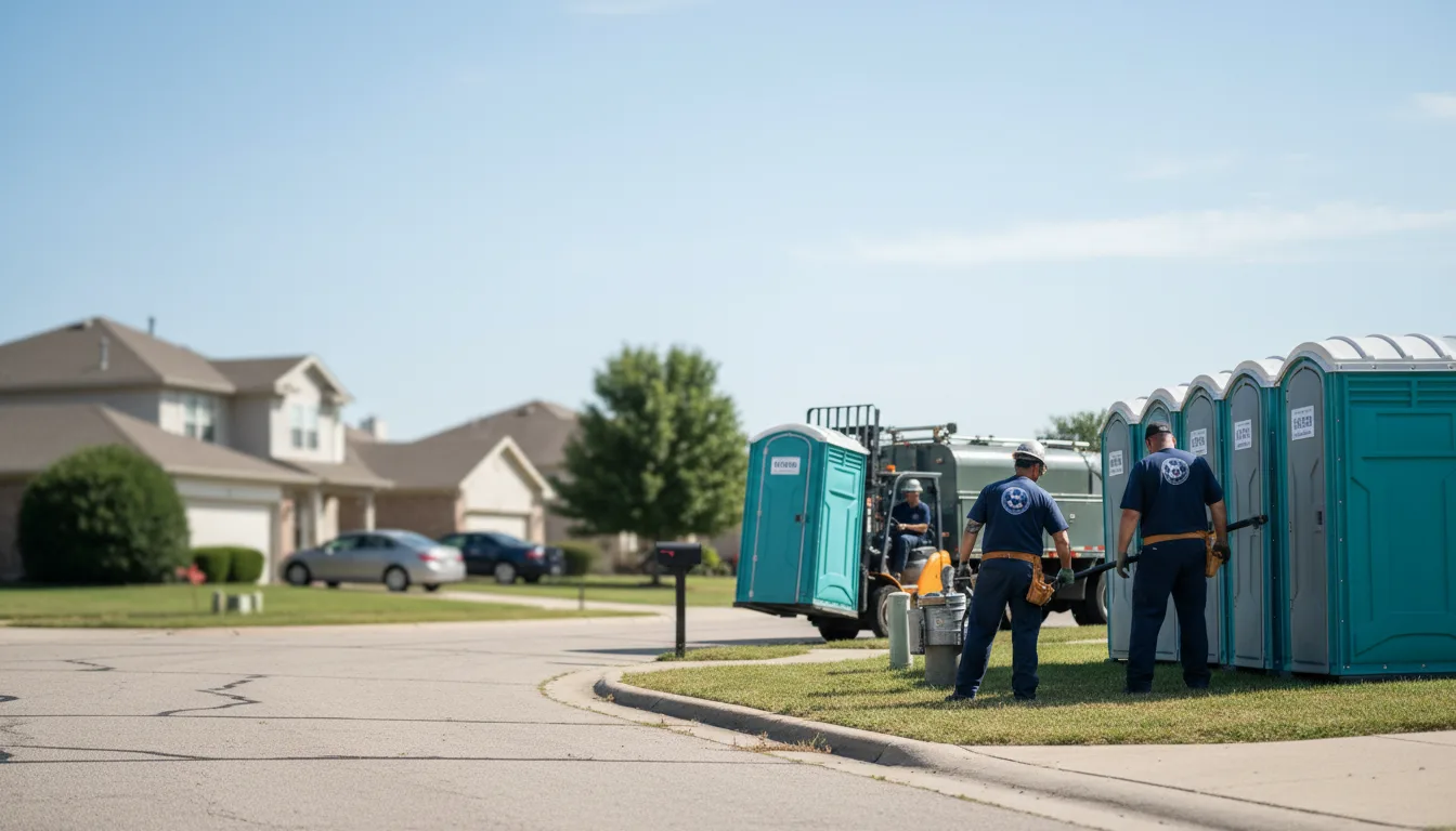 Porta Potty Rental in Brookville, OH near me